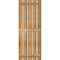 Ekena Millwork Spaced Board-n-Batten Shutters, Rough Sawn Western Red Cedar, 28 7/8W x 76H, PR RBS06S29X076RWR - alternate 3